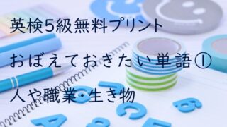 無料プリント 英検５級まとめ I ａｍ 小学４年生から自宅学習で英検５級を合格した話１ さばの知育カジリ